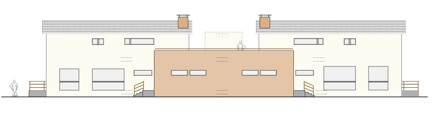 Terrain à bâtir Permis accordé Appartements & commerces