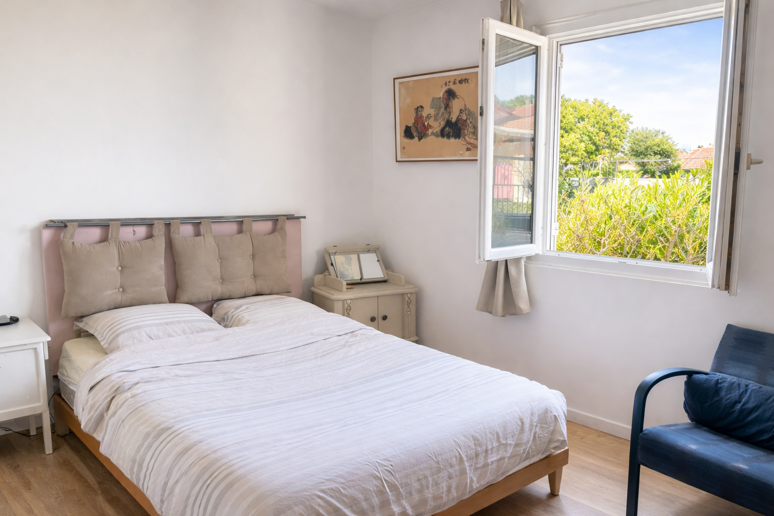 Maison plain-pied au calme avec Véranda 28 m2, Jardin, Stati